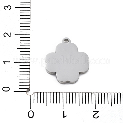 304 Stainless Steel Rhinstones Pendants&nbsp;STAS-I327-16P