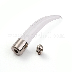 Glass Bottle Pendants&nbsp;GLAA-H105-09P
