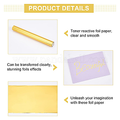 PET Stamping Hot Foil Paper&nbsp;DIY-WH0374-16A