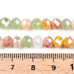 Electroplate Glass Beads Strands&nbsp;GLAA-T023-D16-05