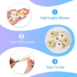 Silicone Focal Beads and Sherpa European Beads&nbsp;DIY-TA0013-49