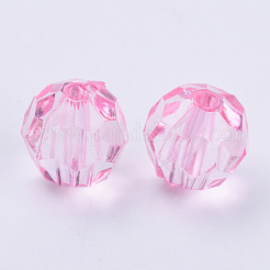 Transparent Acrylic Beads&nbsp;TACR-Q257-6mm-V03
