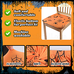 Hallowmas Polyester Chair Cover&nbsp;AJEW-WH20005-15A