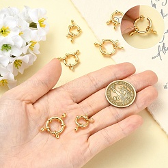 6Pcs 3 Styles Ion Plating(IP) 304 Stainless Steel Spring Ring Clasps&nbsp;STAS-YW0003-53