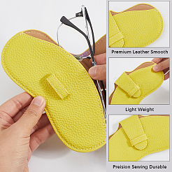 1Pc PU Leather Glasses Case&nbsp;AJEW-CN0004-43I