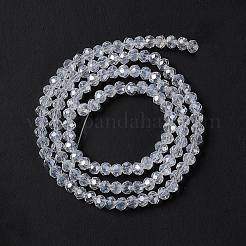 Crystal Glass Rondelle Beads Strands&nbsp;X-EGLA-F049C-03