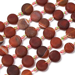 Natural Red Agate Beads Strands&nbsp;G-B177-B02-03