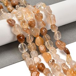 Natural Quartz Beads Strands&nbsp;G-P497-01E-57