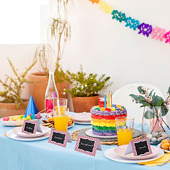 Rectangle Paper Table Place Cards&nbsp;AJEW-WH0348-896