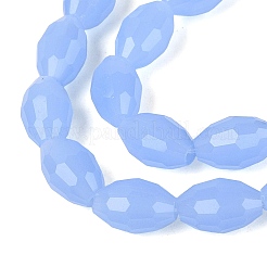 Imitation Jade Glass Beads Strands&nbsp;GLAA-N071-01A-B05