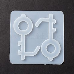 Key Shape DIY Pendant Silicone Molds&nbsp;LS-DIY-F114-12