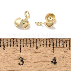 Brass Bead Tips&nbsp;KK-K383-06B-G