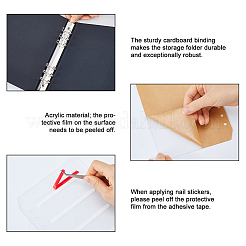 Rectangle Paper Nail Art Display Color Book&nbsp;MRMJ-FH0001-52A