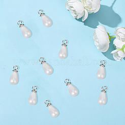 96Pcs ABS Plastic Imitation Pearl Pendants&nbsp;KY-SC0002-32P