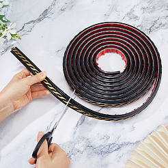 PVC Self-Adhesive Flexible Molding Trim&nbsp;DIY-WH0591-349