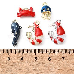 Alloy Enamel Pendants&nbsp;AL-CBA3844-03