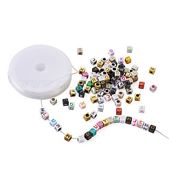 DIY Children's Day Gift Stretch Bracelets Kits&nbsp;DIY-CW0001-02