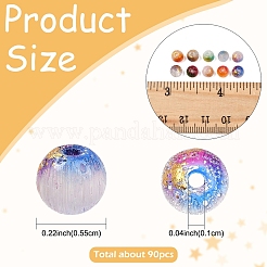94Pcs Cat Eye Beads&nbsp;CE-YW0001-03G
