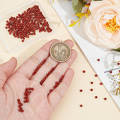 2 Strads Natural Red Jasper Round Beads Strands&nbsp;G-OC0005-70
