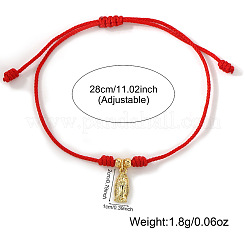 304 Stainless Steel Virgin Mary Charm Bracelets&nbsp;WH3603