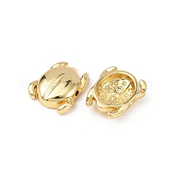 Ladybug Brass Beads&nbsp;KK-K408-05G