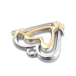 304 Stainless Steel Pendants&nbsp;STAS-R155-009G&P