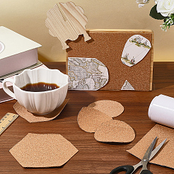 1 Roll Self-adhesive Cork Insulation Sheets&nbsp;AJEW-GF0012-21