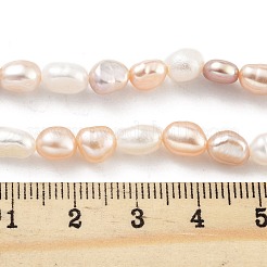 Natural Cultured Freshwater Pearl Beads Strands&nbsp;PEAR-P062-32E