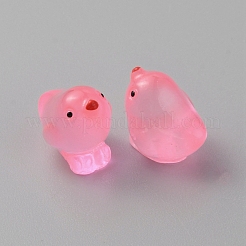 Luminous Resin Chick Display Decoration&nbsp;RESI-WH0038-10G