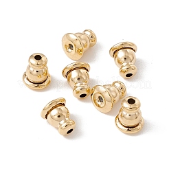 Rack Plating Brass Ear Nuts&nbsp;KK-G433-03LG