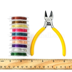 10 Rolls 10 Color Copper Jewelry Wire&nbsp;CWIR-FS0001-02