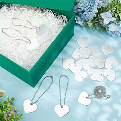 50Pcs Aluminum Big Pendants&nbsp;ALUM-OC0010-01A