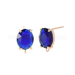Brass Stud Earring Findings&nbsp;X-KK-S364-163