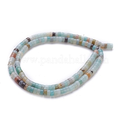 Natural Flower Amazonite Beads Strands&nbsp;LS-G-H230-36