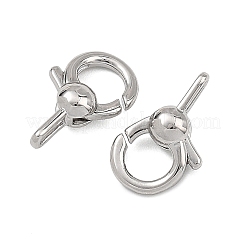 SHEGRACE Brass Spring Ring Clasps&nbsp;XGRQ58507-786P