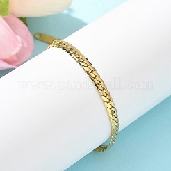 304 Stainless Steel Snake Chain Bracelets for Women&nbsp;BJEW-U019-04G-07