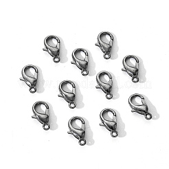 Zinc Alloy Lobster Claw Clasps&nbsp;PALLOY-YW0001-12B
