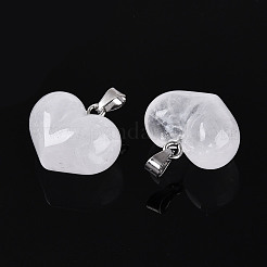 Natural Quartz Crystal Chunky Pendants&nbsp;G-T143-19A