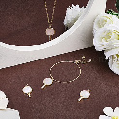 4Pcs Natural Shell Pendants&nbsp;KK-BBC0028-72