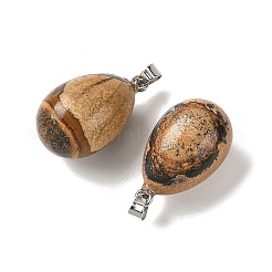 Natural Picture Jasper Pendants&nbsp;GG-K002-08A-04