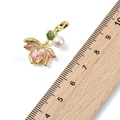 Brass Enamel Pendants&nbsp;PALLOY-JF05281