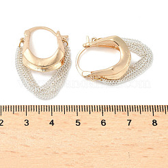 Aloy Bag Hoop Earrings&nbsp;EJEW-H160-01GS