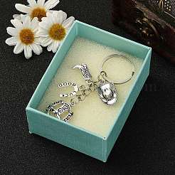 90Pcs 9 Style Tibetan Style Alloy Pendants&nbsp;TIBEP-SZ0001-13