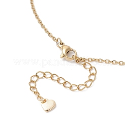 Crown Brass Cubic Zirconia Pendants Necklaces for Women&nbsp;NJEW-JN05519
