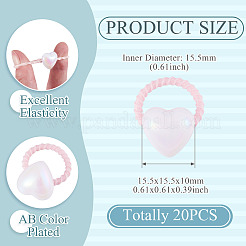 10Pcs Plastic Girls Hair Accessories&nbsp;OHAR-TAC0011-001A