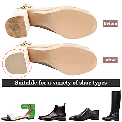 Shoe Repair Synthetic Rubber Heel Replacement&nbsp;AJEW-WH0871-71