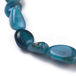 Natural Apatite Bead Stretch Bracelets&nbsp;BJEW-K213-40