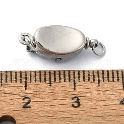 Tarnish Resistant 304 Stainless Steel Box Clasps&nbsp;STAS-Z066-05P-03