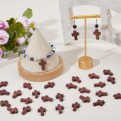 250Pcs Wooden Pendants&nbsp;WOOD-DC0001-38