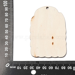 Halloween Printed Wooden Big Pendants&nbsp;WOOD-I016-01H